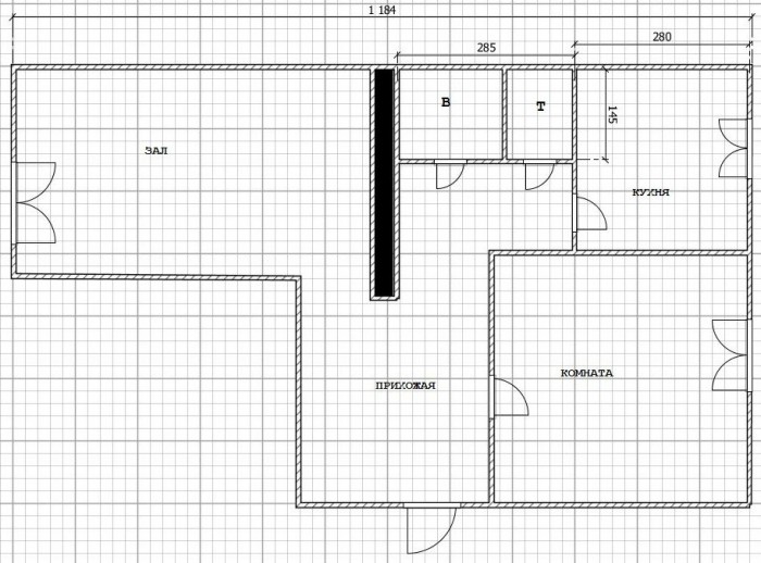 Как нарисовать планировку квартиры