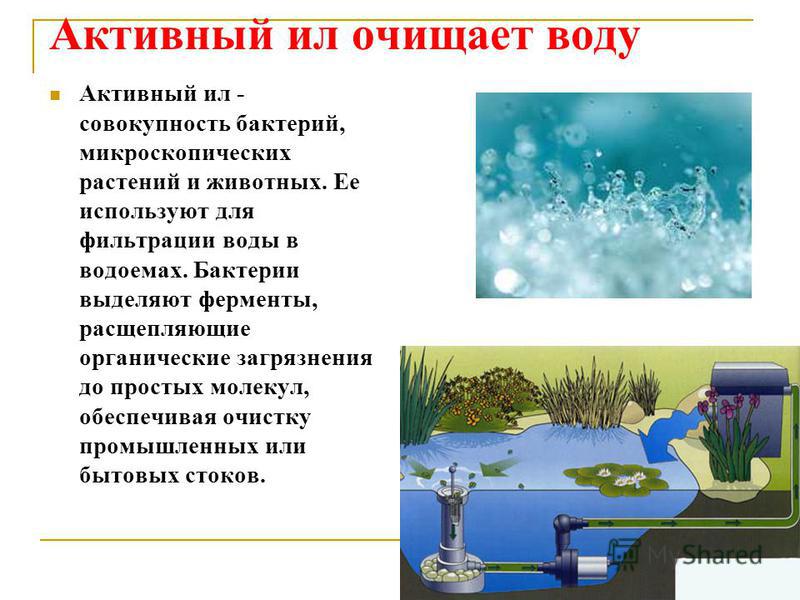 Очистка воды от органических