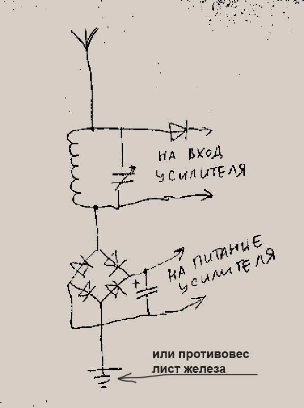Халявное электричество своими руками схема