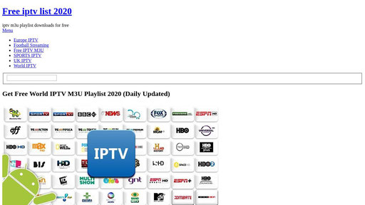 Setanta Sports m3u плейлист.