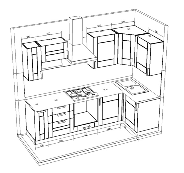 Нарисовать проект кухни самостоятельно онлайн бесплатно