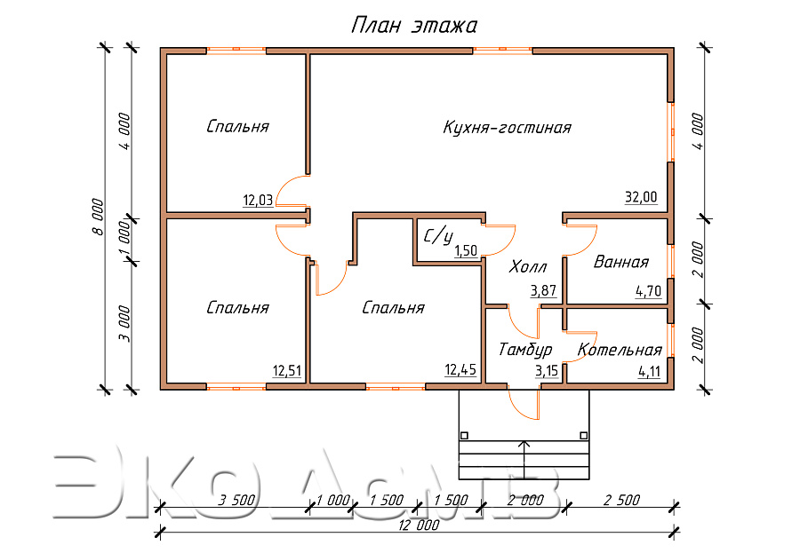 Нарисовать план дома онлайн с размерами бесплатно на русском языке