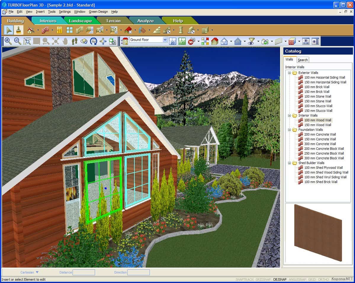 Программа для строительства. TURBOFLOORPLAN Home & Landscape Pro. Программы по строительству домов. Программа 