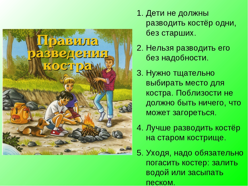 Нужно разводить костер на. Правила разведения костра. Как подготовить место для костра в лесу.