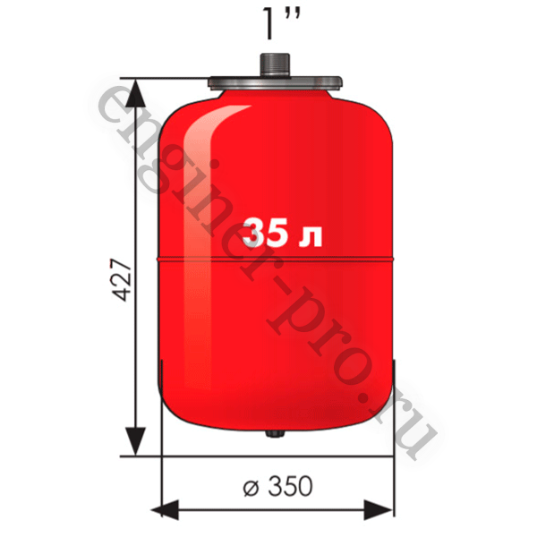 Диаметр бака. Расширительный бак 18л для отопления Джилекс. Джилекс 6 п расширительный бак. Джилекс расширительный бак 35 л для отопления. Расширительный бак для системы отопления Джилекс 18 литров.