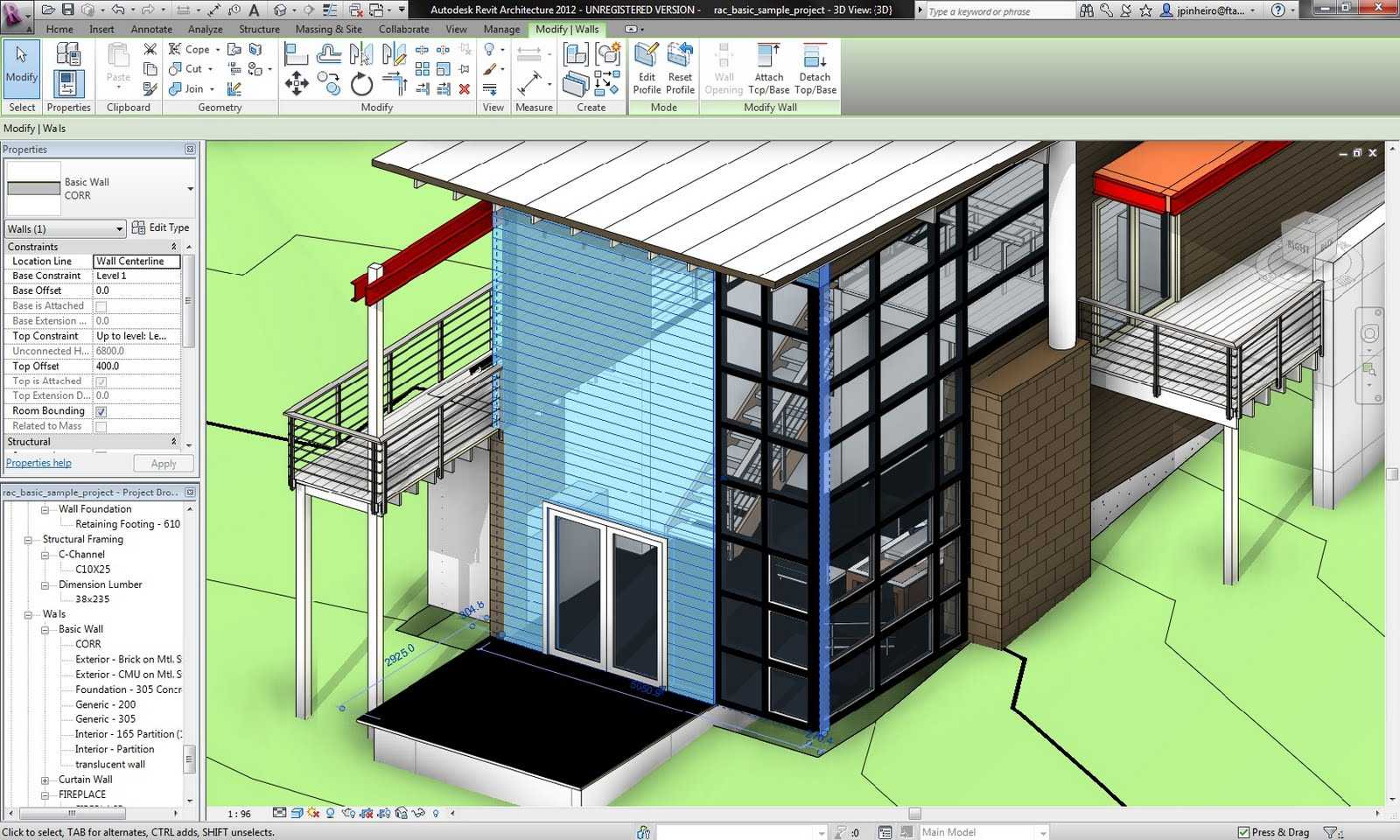 Проекты в revit