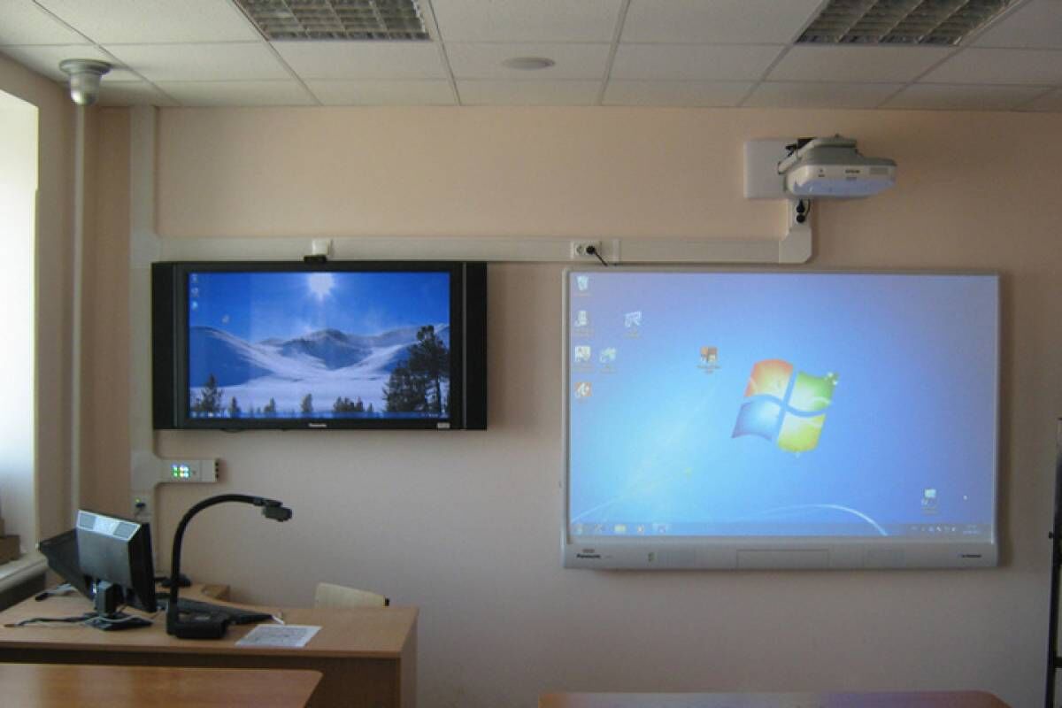 Экран интерактивной доски. Мультимедийный проектор для школы. Интерактивная доска с проектором. Мультимедийный проектор в классе. Мультимедийное оборудование для школы.