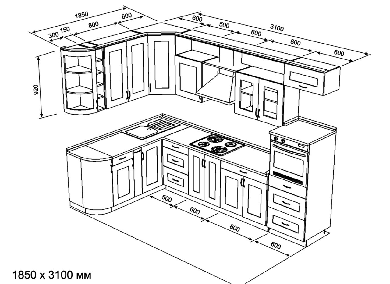 Чертеж кухни фото. Планировка угловой кухни. Эскиз кухни угловой. Готовые проекты кухни с размерами. Эскизы кухни угловой с размерами.