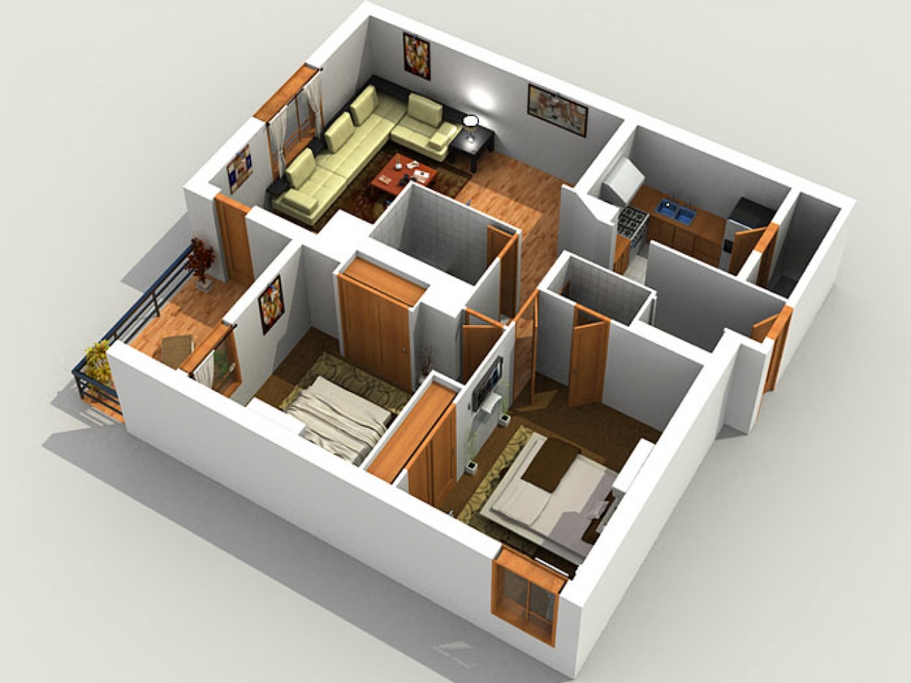 3 Д моделирование домов