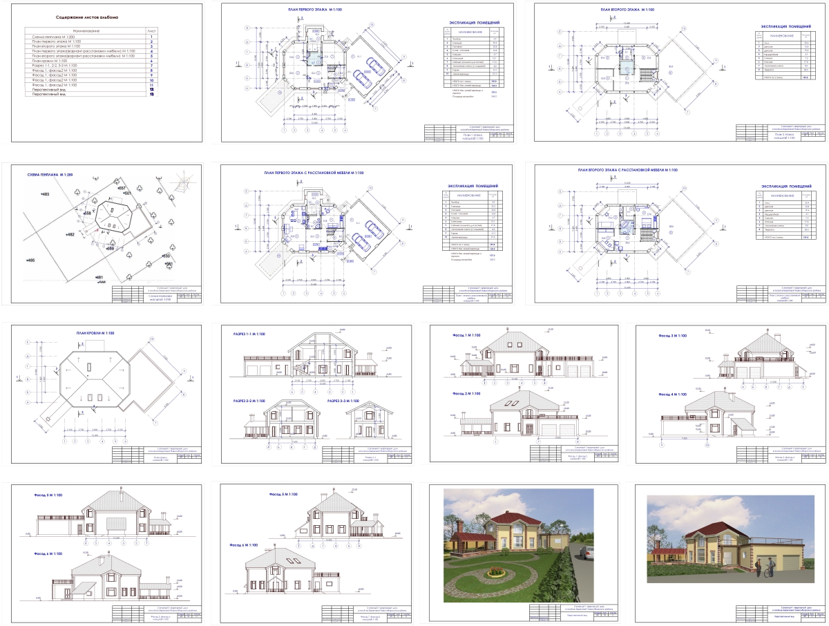 Проект сост. Состав эскизного проекта здания. Чертеж коттеджа. Архитектурные проекты домов чертежи. Индивидуальный жилой дом проект.